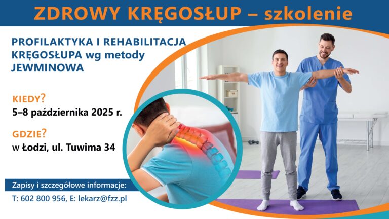 Szkolenie „Zdrowy kręgosłup” | 5-8 października 2025